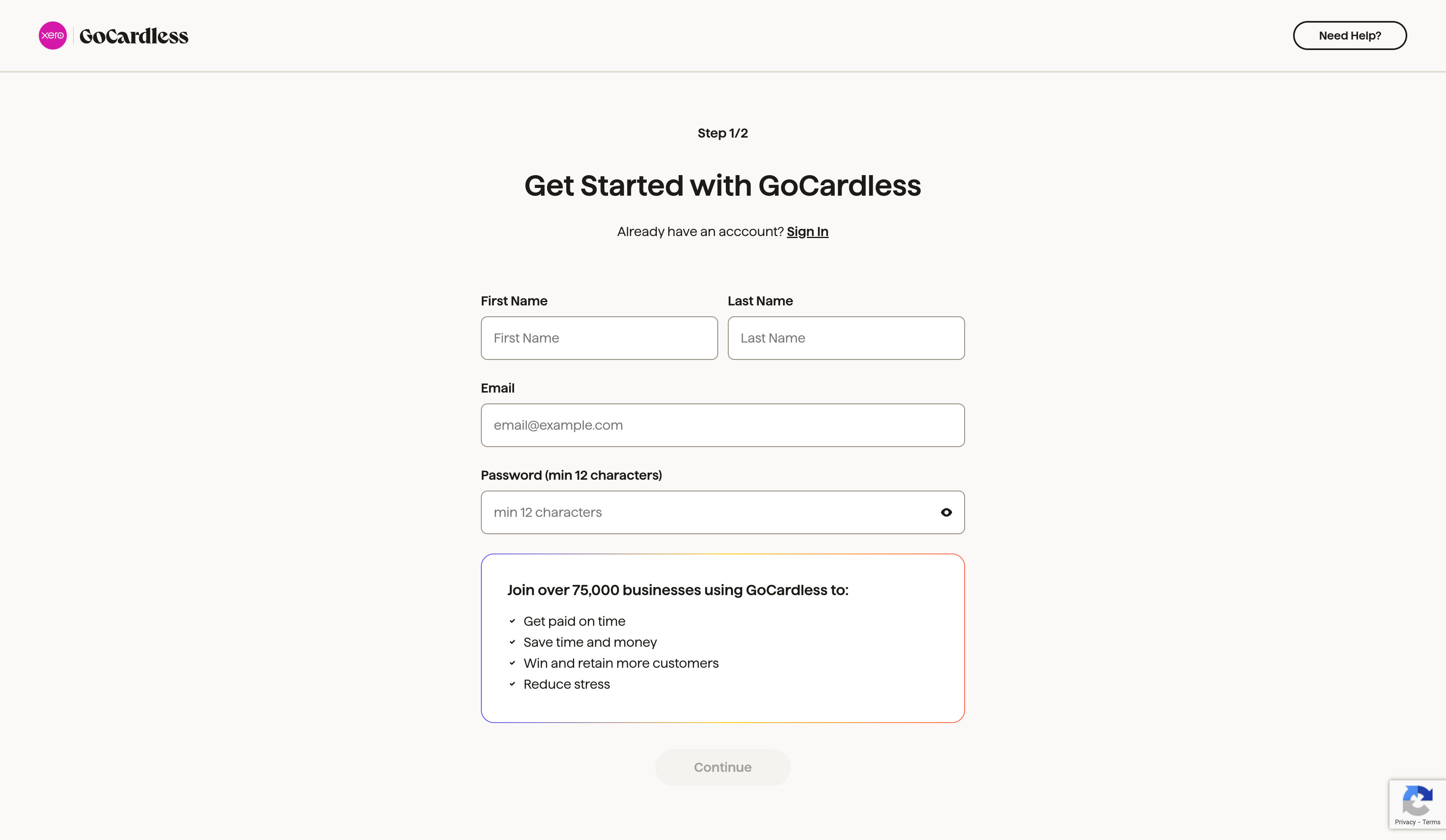 Create-an-account-Connect-your-GoCardless-Account